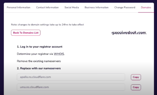 groovepages groovefunnels name servers