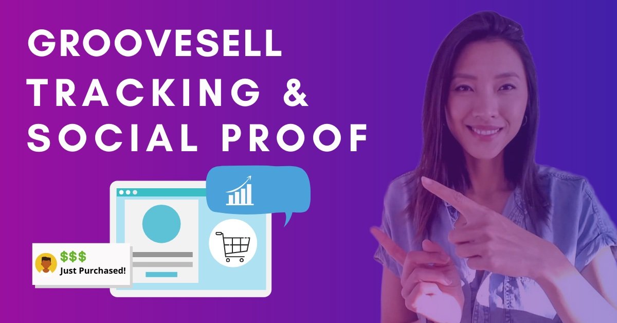 groovesell sales tracking & social proof widget tutorial